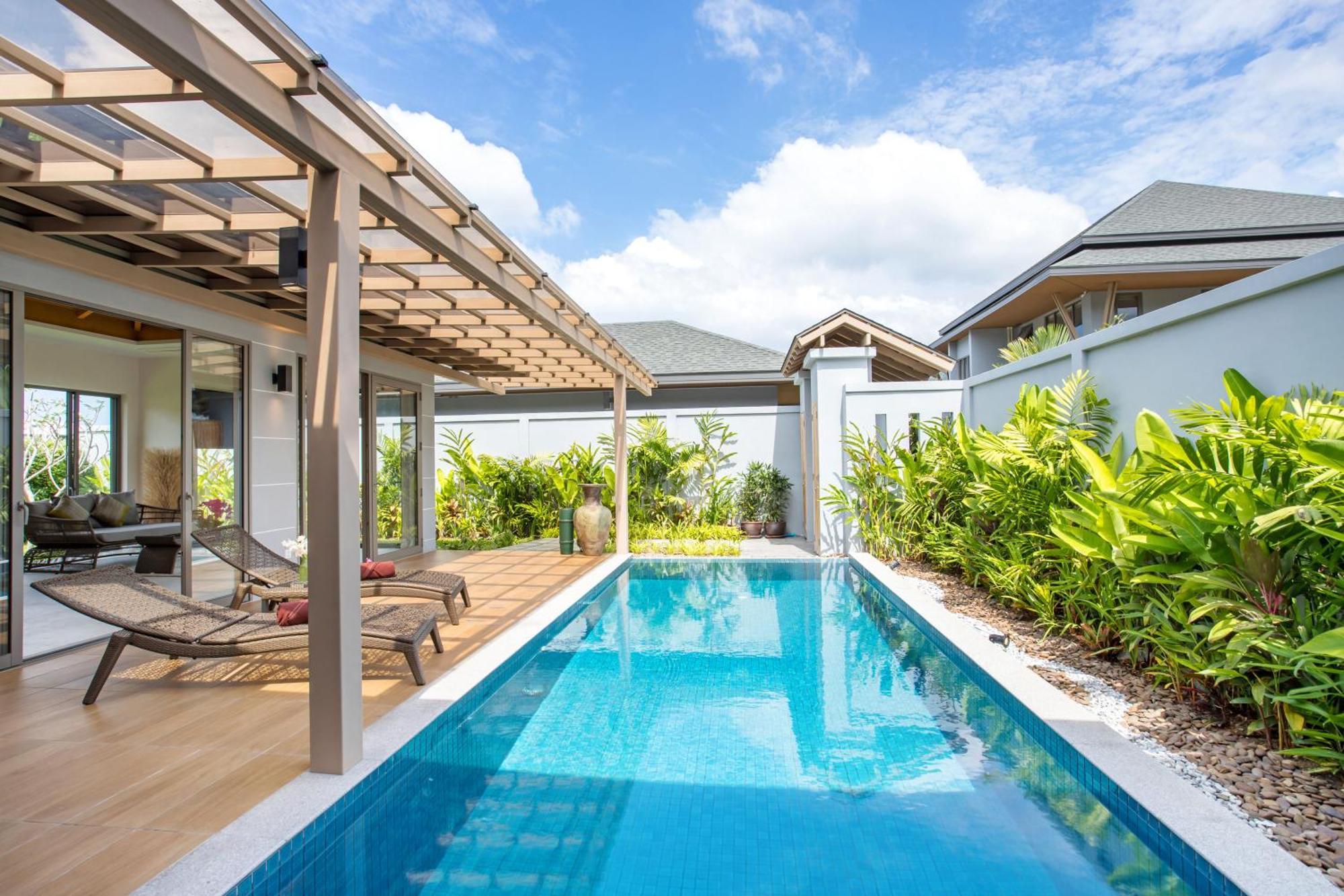 Luxury 2Br Villa Dalaa 3, Private Eco Pool, Gated Residence, Камала Экстерьер фото
