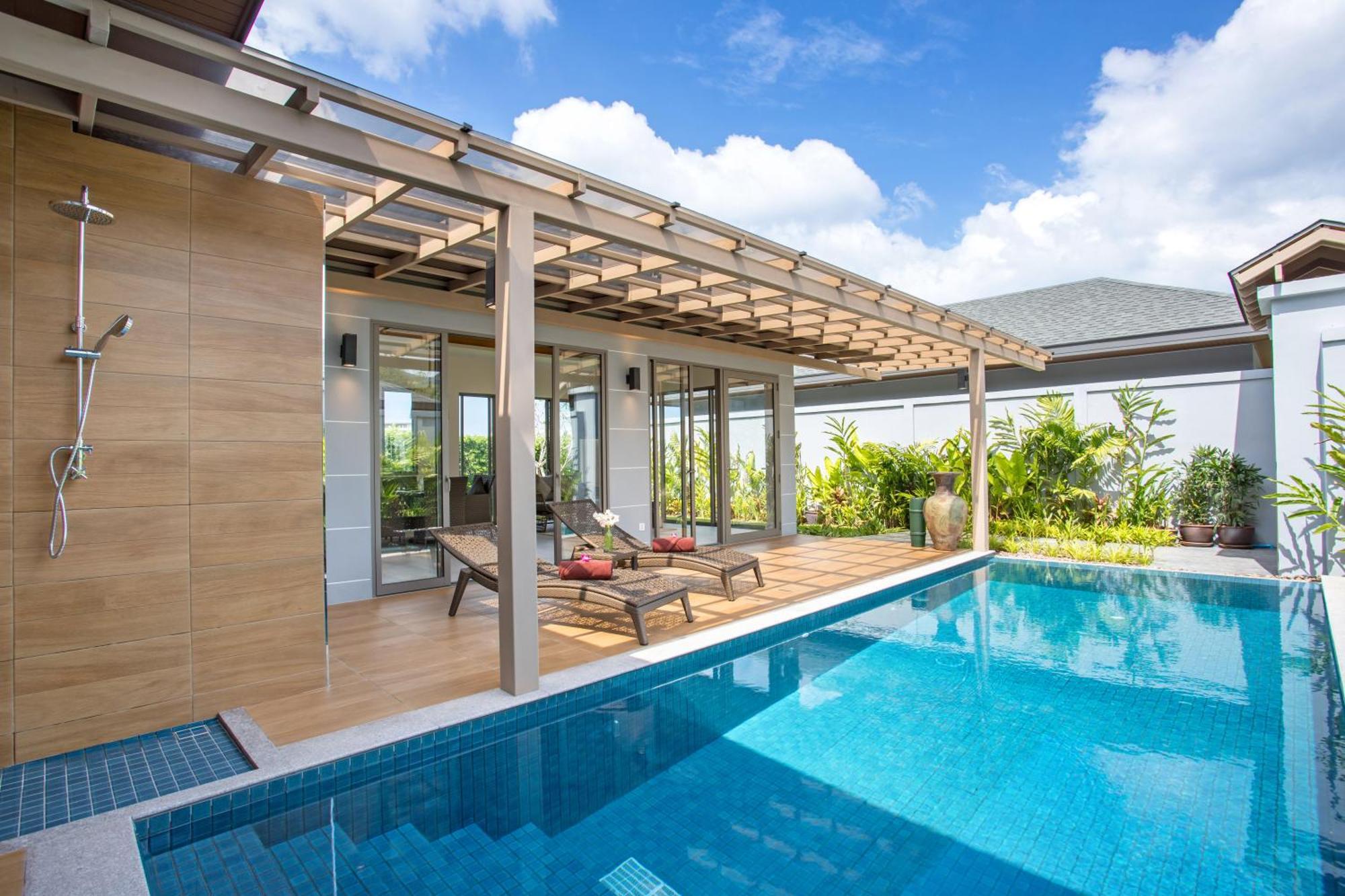 Luxury 2Br Villa Dalaa 3, Private Eco Pool, Gated Residence, Камала Экстерьер фото