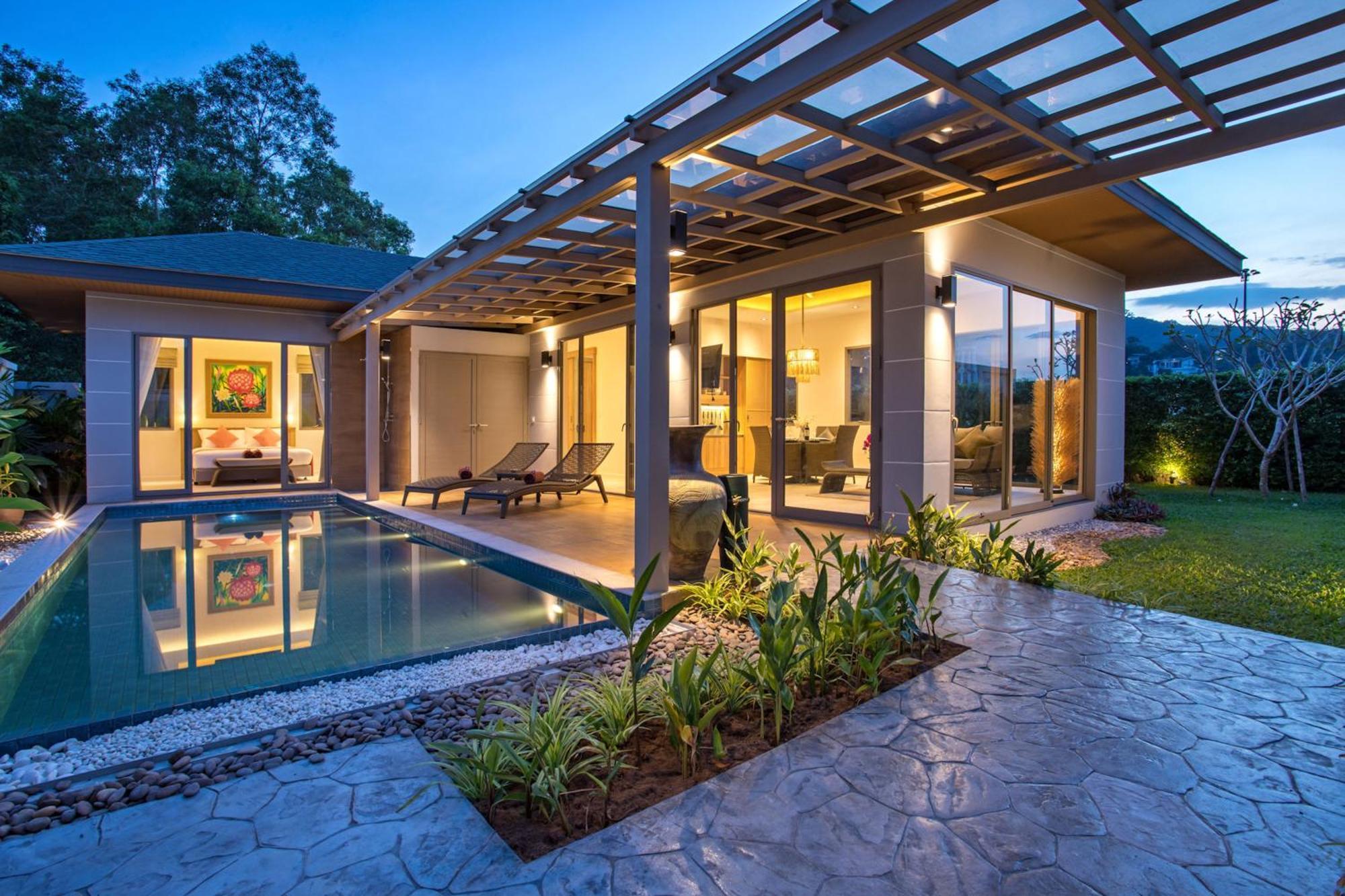 Luxury 2Br Villa Dalaa 3, Private Eco Pool, Gated Residence, Камала Экстерьер фото